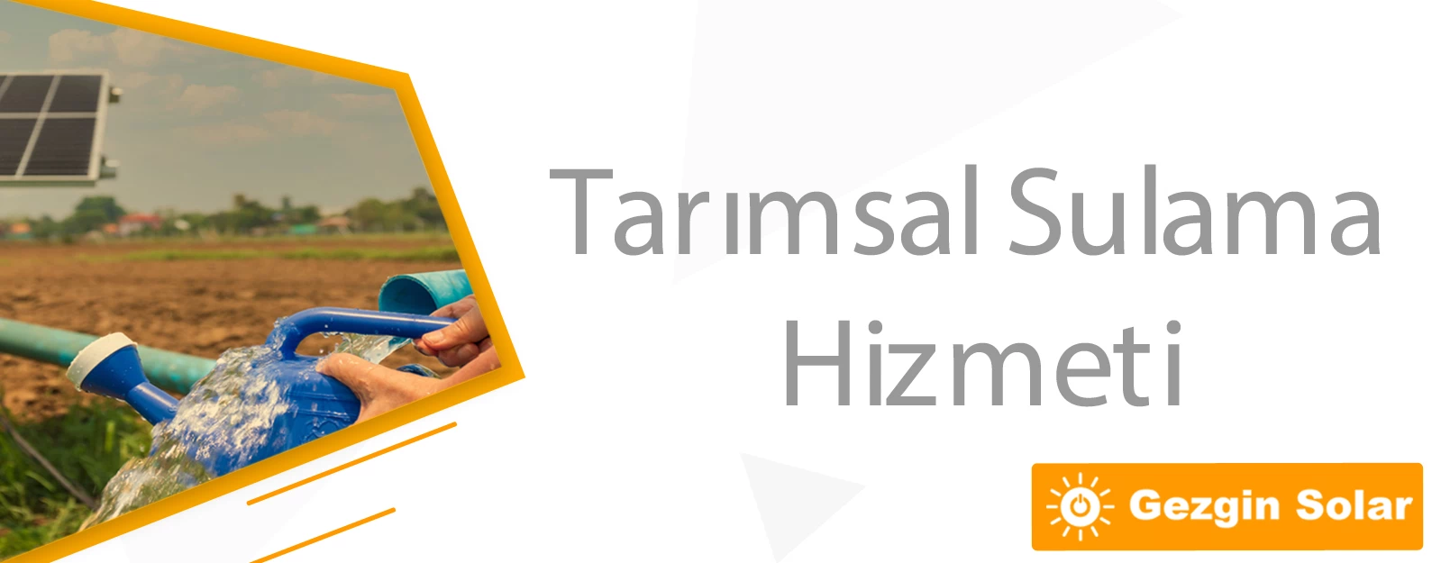 Tarımsal Sulama Gezgin Solar Enerji