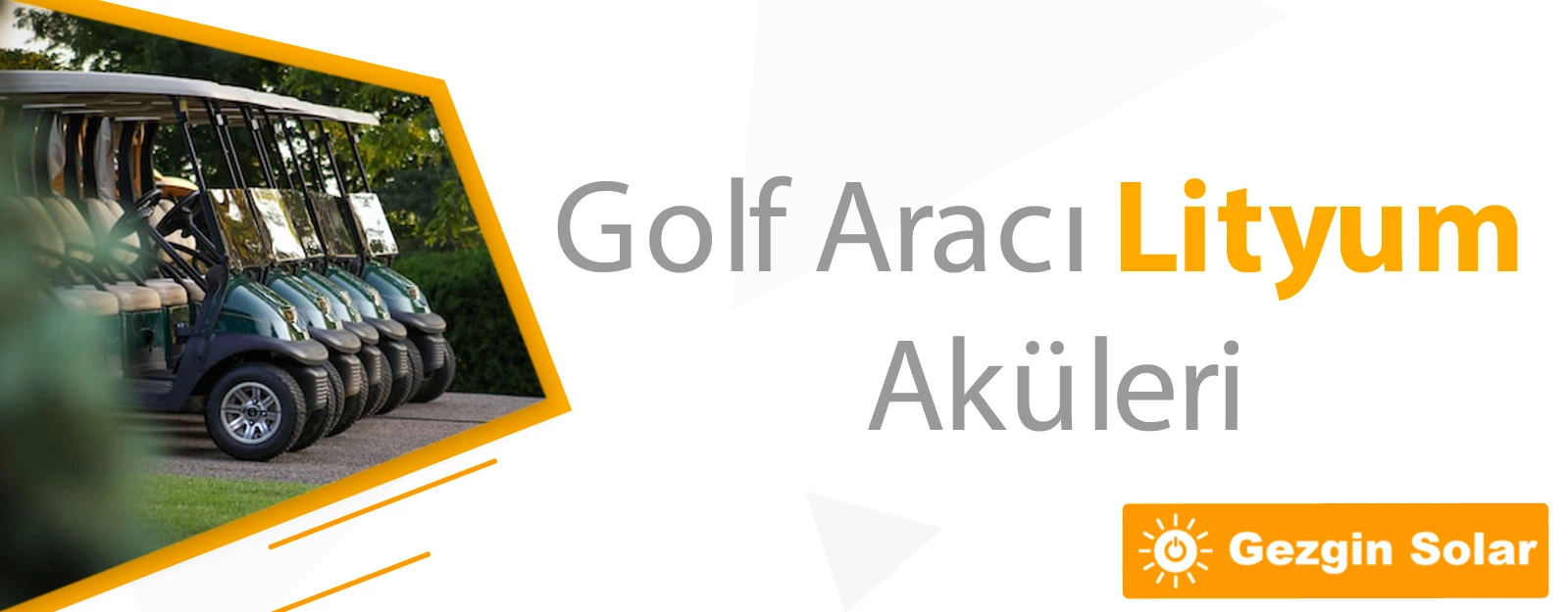Golf Aracı Lityum Aküleri